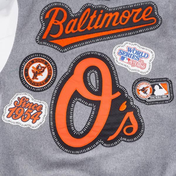 プロスタンダード MLB公式 メンズ アウター スタジャン ジャケット 菅野智之 オリオールズ BALTIMORE ORIOLESの画像