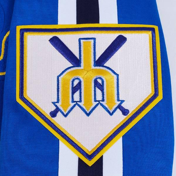 MLB公式 メンズ アウター ジャケット スタジャン ジャケット プロスタンダード イチロー シアトル・マリナーズ SEATTLE MARINERSの画像