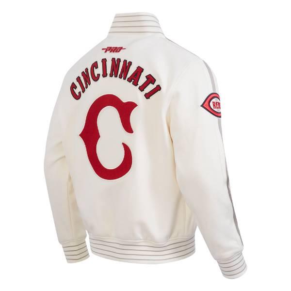 レッズ コート ジャケット ジャンパー スタジャン MLB シンシナティ MLB公式 メンズ アウター ジャケット スタジャン プロスタンダード