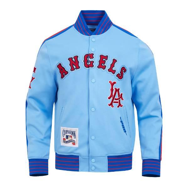 MLB ロサンゼルス・エンゼルス ジャケット Lサイズ MLB公式 メンズ アウター ジャケット スタジャン プロスタンダード