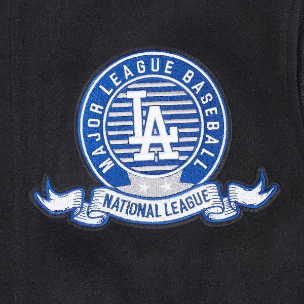 MLB公式 メンズ スタジャン アウター ジャケット プロスタンダード 大谷翔平 山本由伸 佐々木朗希 ロサンゼルス・ドジャース LOS ANGELES DODGERSの画像