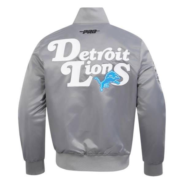 デトロイト・ライオンズ NFLスタジャン NFL公式 正規品 メンズ アウター スタジャン ナイロンジャケット プロ