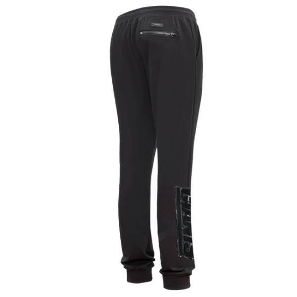 NFL公式 メンズ スウェットパンツ ジョガーパンツ ボトムス プロスタンダード Pro Standard ニューヨーク・ジャイアンツ NEW YORK GIANTS TRIPLE BLACK JOGGER_3