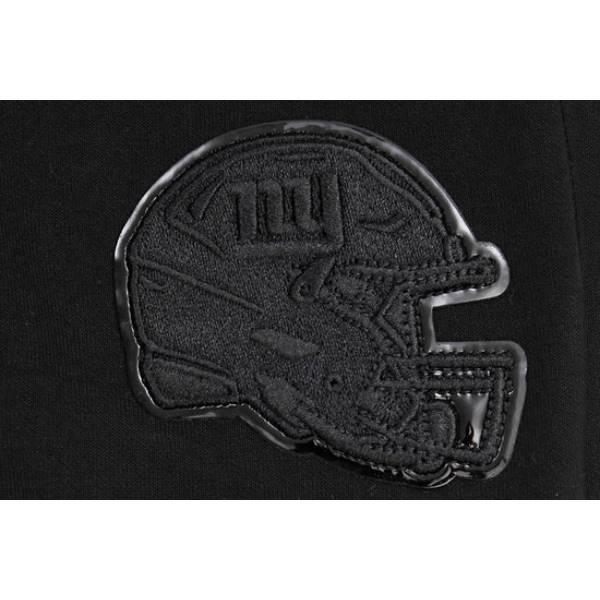 NFL公式 メンズ スウェットパンツ ジョガーパンツ ボトムス プロスタンダード Pro Standard ニューヨーク・ジャイアンツ NEW YORK GIANTS TRIPLE BLACK JOGGER_5