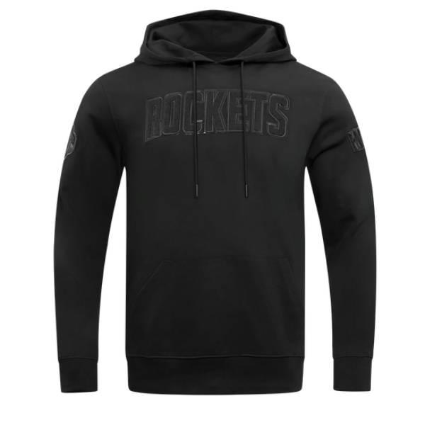 NBA公式 メンズ パーカー トレーナー 長袖トップス プロスタンダード ヒューストン・ロケッツ ケビン・デュラント HOUSTON ROCKETS TRIPLE BLACK MEN'S HOODIE
