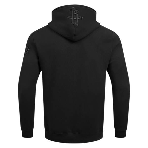 NBA公式 メンズ パーカー トレーナー 長袖トップス プロスタンダード ヒューストン・ロケッツ ケビン・デュラント HOUSTON ROCKETS TRIPLE BLACK MEN'S HOODIE