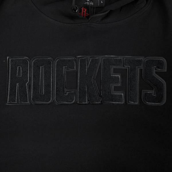 NBA公式 メンズ パーカー トレーナー 長袖トップス プロスタンダード ヒューストン・ロケッツ ケビン・デュラント HOUSTON ROCKETS TRIPLE BLACK MEN'S HOODIE