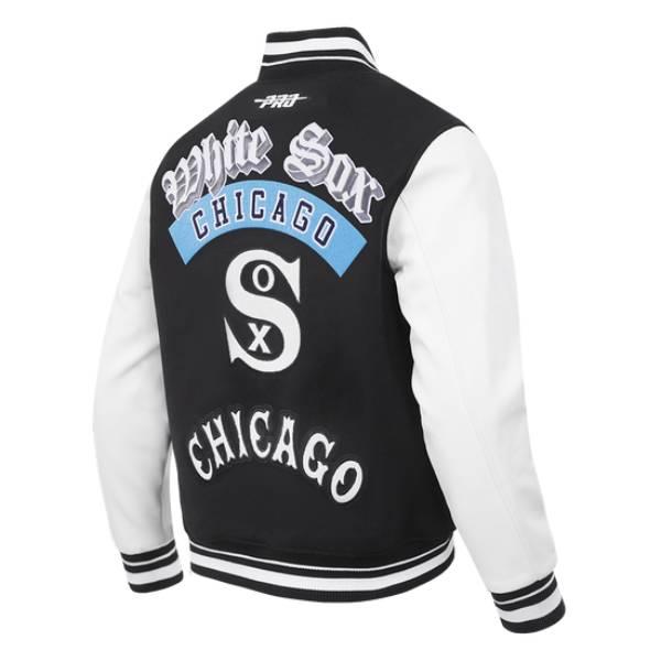 MLB公式 メンズ アウター スタジャン ジャケット プロスタンダード シカゴ・ホワイトソックス CHICAGO WHITE SOXの画像