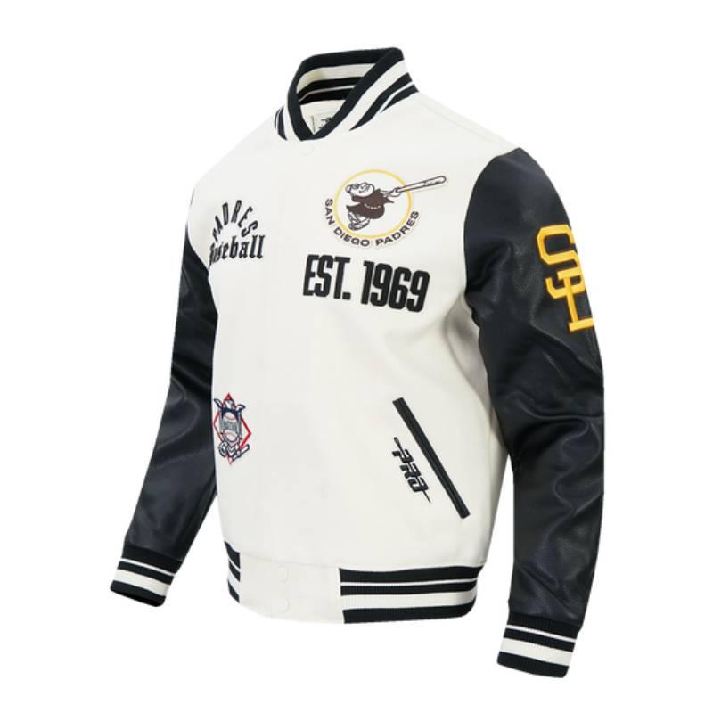 MLB公式 正規品 メンズ アウター スタジャン ジャケット サンディエゴ・パドレス ダルビッシュ有 SAN DIEGO PADRESの画像