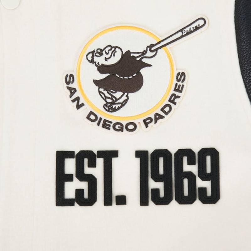 MLB公式 正規品 メンズ アウター スタジャン ジャケット サンディエゴ・パドレス ダルビッシュ有 SAN DIEGO PADRESの画像