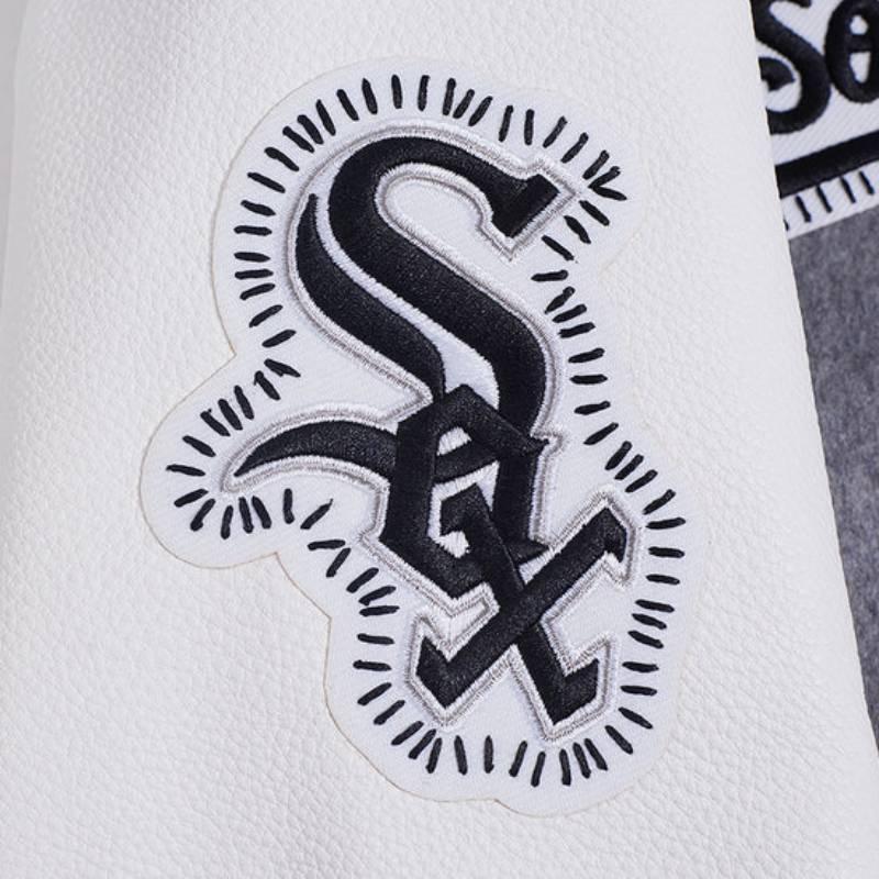 MLB公式 正規品 メンズ アウター スタジャン ジャケット シカゴ・ホワイトソックス CHICAGO WHITE SOXの画像