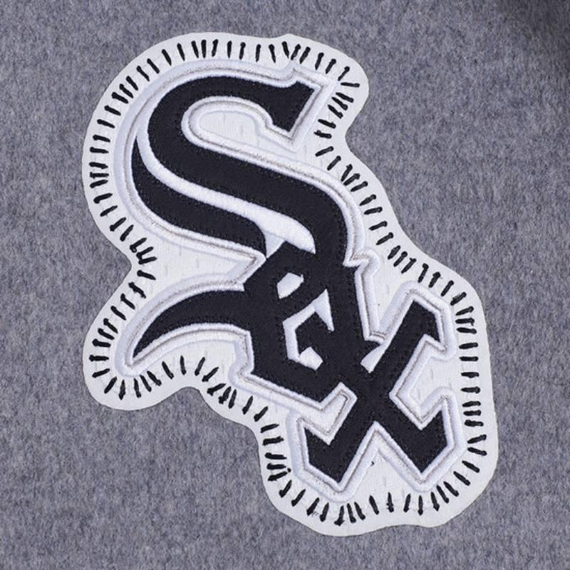 MLB公式 正規品 メンズ アウター スタジャン ジャケット シカゴ・ホワイトソックス CHICAGO WHITE SOXの画像