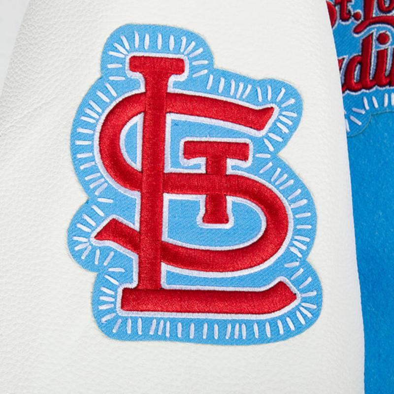 MLB公式 正規品 メンズ アウター スタジャン ジャケット セントルイス・カージナルス ヌートバー ST. LOUIS CARDINALSの画像