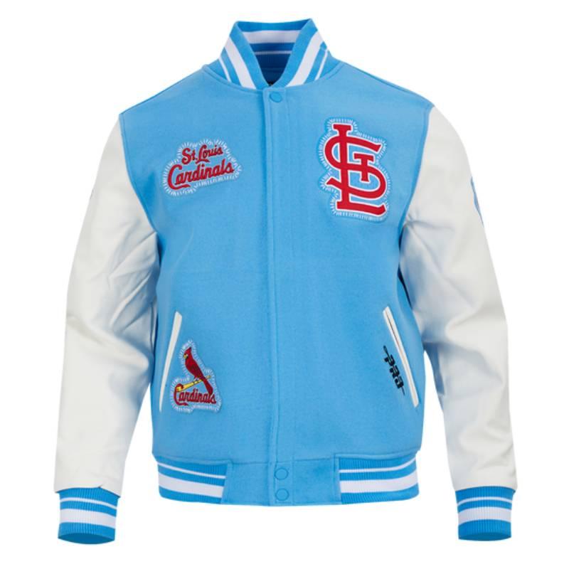 MLB公式 正規品 メンズ アウター スタジャン ジャケット セントルイス・カージナルス ヌートバー ST. LOUIS CARDINALSの画像