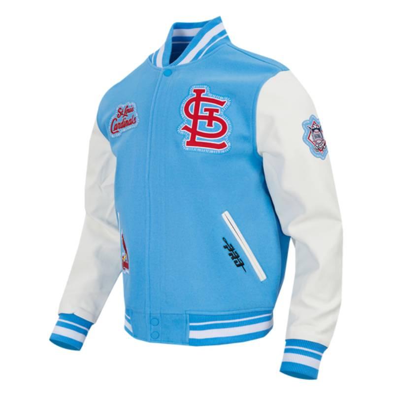 MLB公式 正規品 メンズ アウター スタジャン ジャケット セントルイス・カージナルス ヌートバー ST. LOUIS CARDINALSの画像