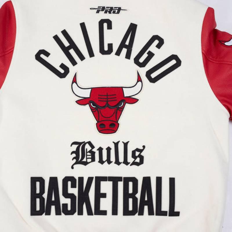 NBA公式 正規品 メンズ アウター スタジャン ジャケット シカゴ・ブルズ CHICAGO BULLSの画像