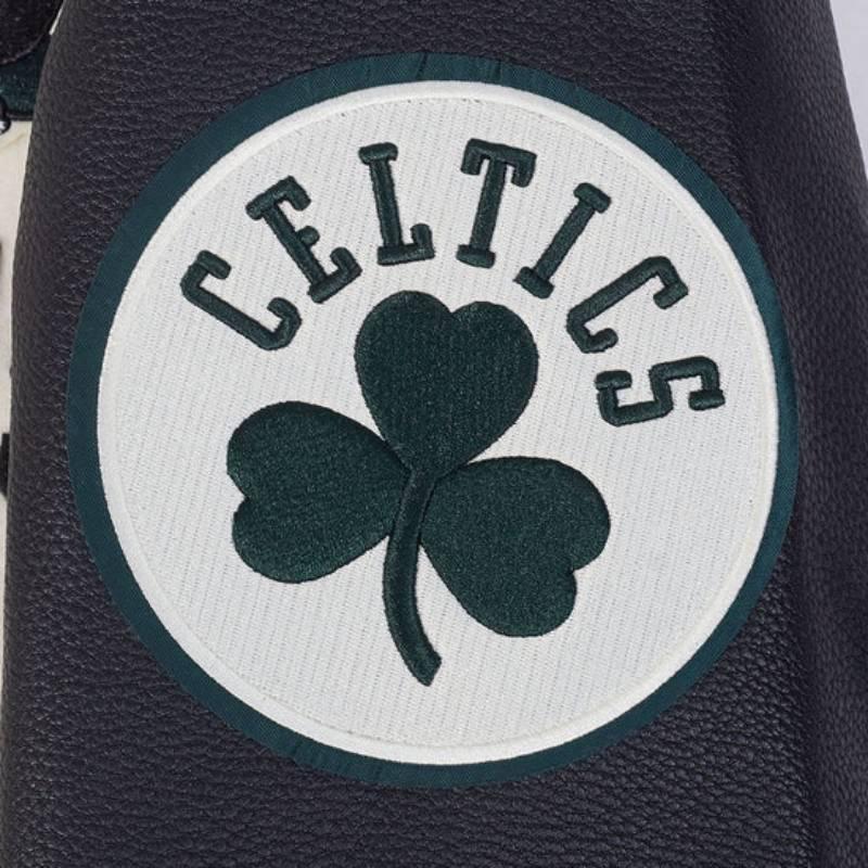 NBA公式 正規品 メンズ アウター スタジャン ジャケット ボストン・セルティックス ジェイソン・テイタム BOSTON CELTICSの画像