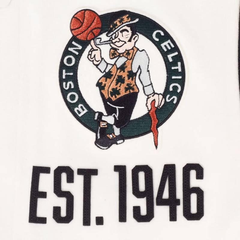 NBA公式 正規品 メンズ アウター スタジャン ジャケット ボストン・セルティックス ジェイソン・テイタム BOSTON CELTICSの画像