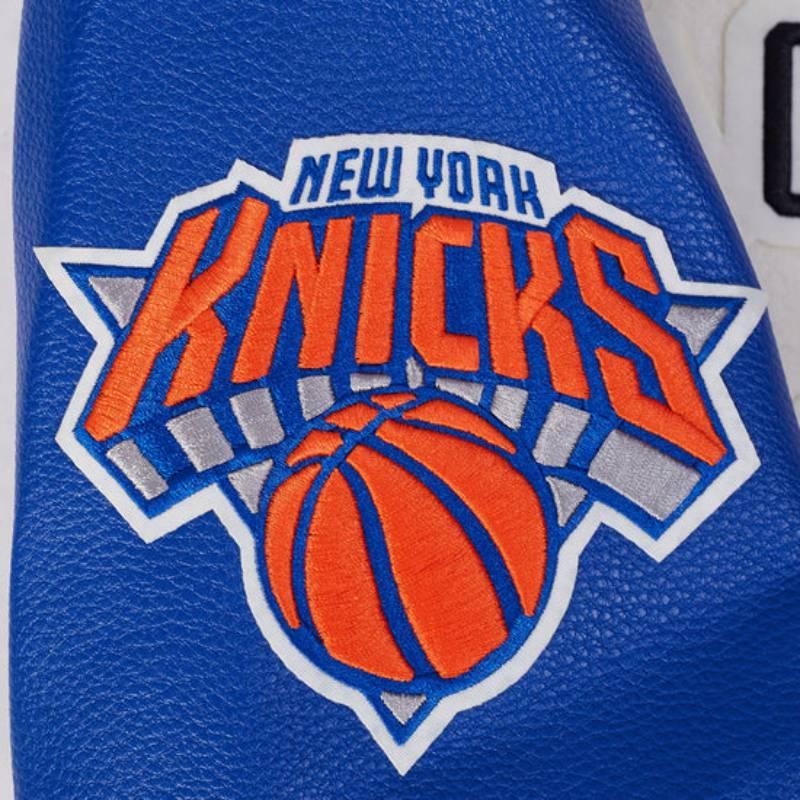 NBA公式 正規品 メンズ アウター スタジャン ジャケット ニューヨーク・ニックス NEW YORK KNICKSの画像