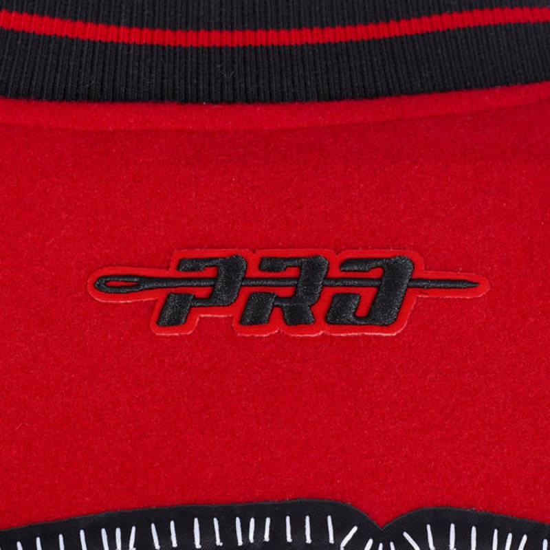 NBA公式 正規品 メンズ アウター スタジャン ジャケット シカゴ・ブルズ CHICAGO BULLSの画像