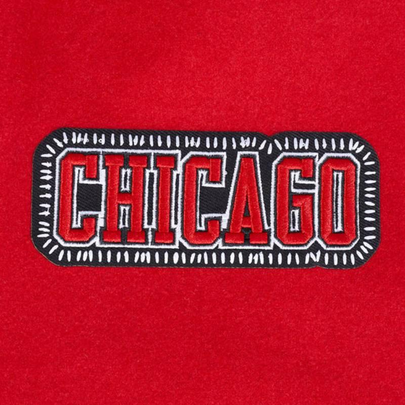 NBA公式 正規品 メンズ アウター スタジャン ジャケット シカゴ・ブルズ CHICAGO BULLSの画像