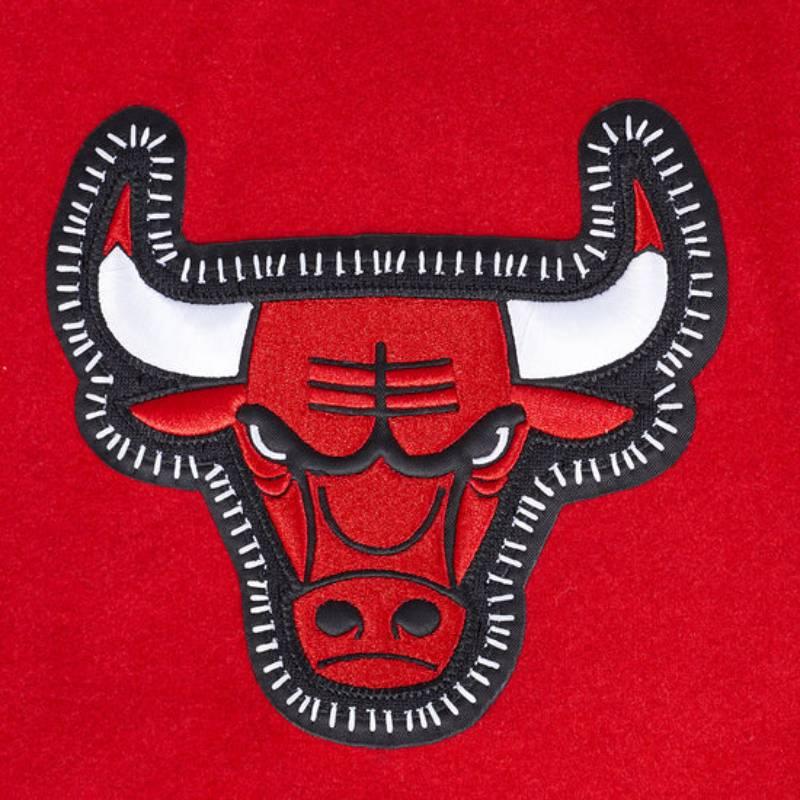 NBA公式 正規品 メンズ アウター スタジャン ジャケット シカゴ・ブルズ CHICAGO BULLSの画像