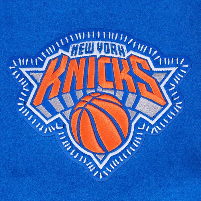 NBA公式 正規品 メンズ アウター スタジャン ジャケット ニューヨーク・ニックス NEW YORK KNICKSの画像