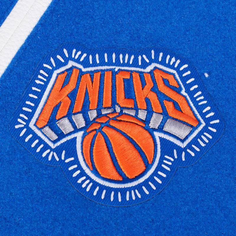 NBA公式 正規品 メンズ アウター スタジャン ジャケット ニューヨーク・ニックス NEW YORK KNICKSの画像