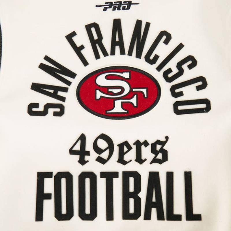 NFL公式 正規品 メンズ アウター スタジャン ジャケット サンフランシスコ・49ers SAN FRANCISCO 49ERSの画像
