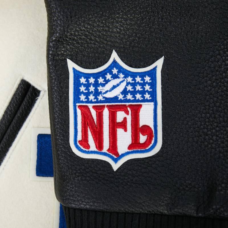 NFL公式 正規品 メンズ アウター スタジャン ジャケット デトロイト・ライオンズ DETROIT LIONSの画像