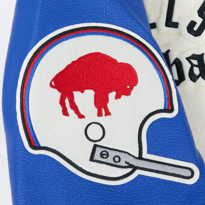 NFL公式 正規品 メンズ アウター スタジャン ジャケット バッファロー・ビルズ BUFFALO BILLSの画像