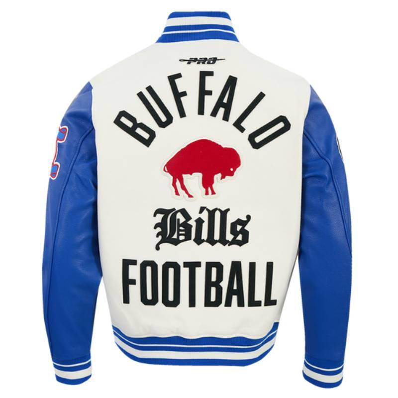 NFL公式 正規品 メンズ アウター スタジャン ジャケット バッファロー・ビルズ BUFFALO BILLSの画像
