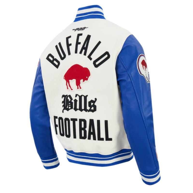 NFL公式 正規品 メンズ アウター スタジャン ジャケット バッファロー・ビルズ BUFFALO BILLSの画像