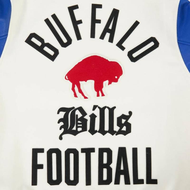 NFL公式 正規品 メンズ アウター スタジャン ジャケット バッファロー・ビルズ BUFFALO BILLSの画像