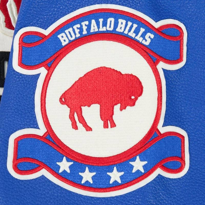 NFL公式 正規品 メンズ アウター スタジャン ジャケット バッファロー・ビルズ BUFFALO BILLSの画像