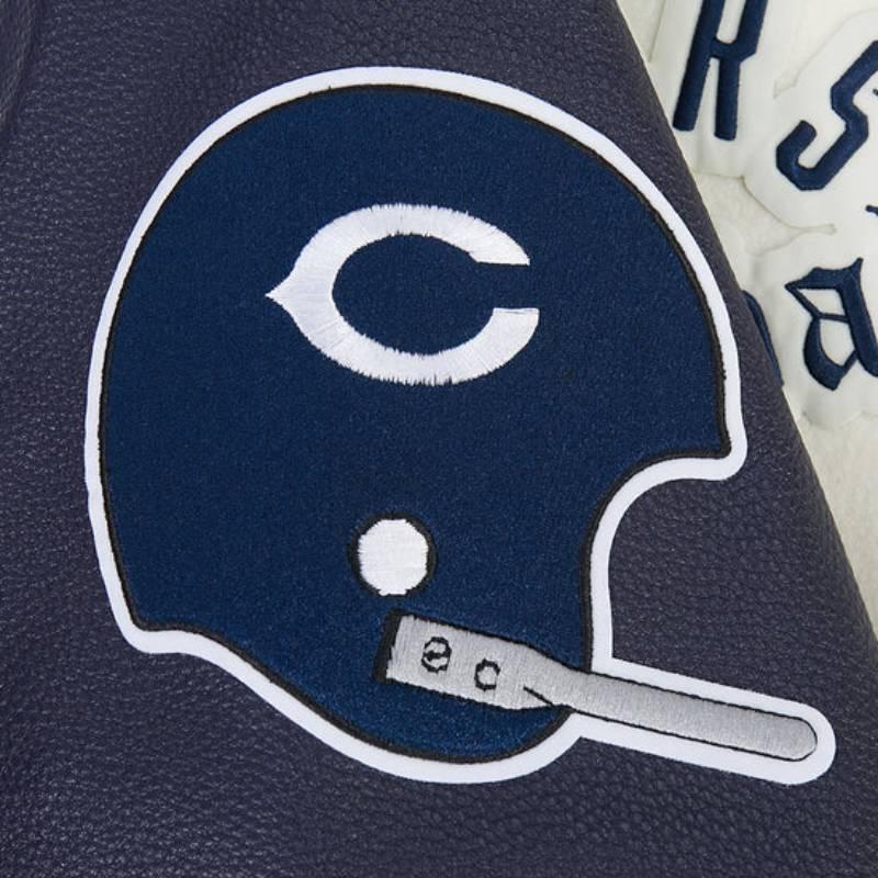 NFL公式 正規品 メンズ アウター スタジャン ジャケット シカゴ・ベアーズ CHICAGO BEARSの画像