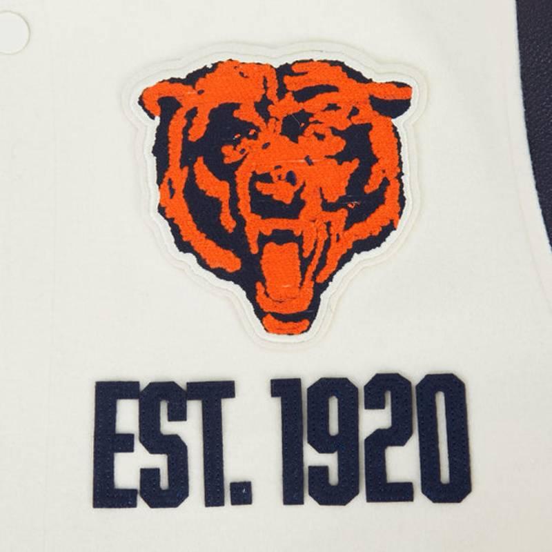 NFL公式 正規品 メンズ アウター スタジャン ジャケット シカゴ・ベアーズ CHICAGO BEARSの画像