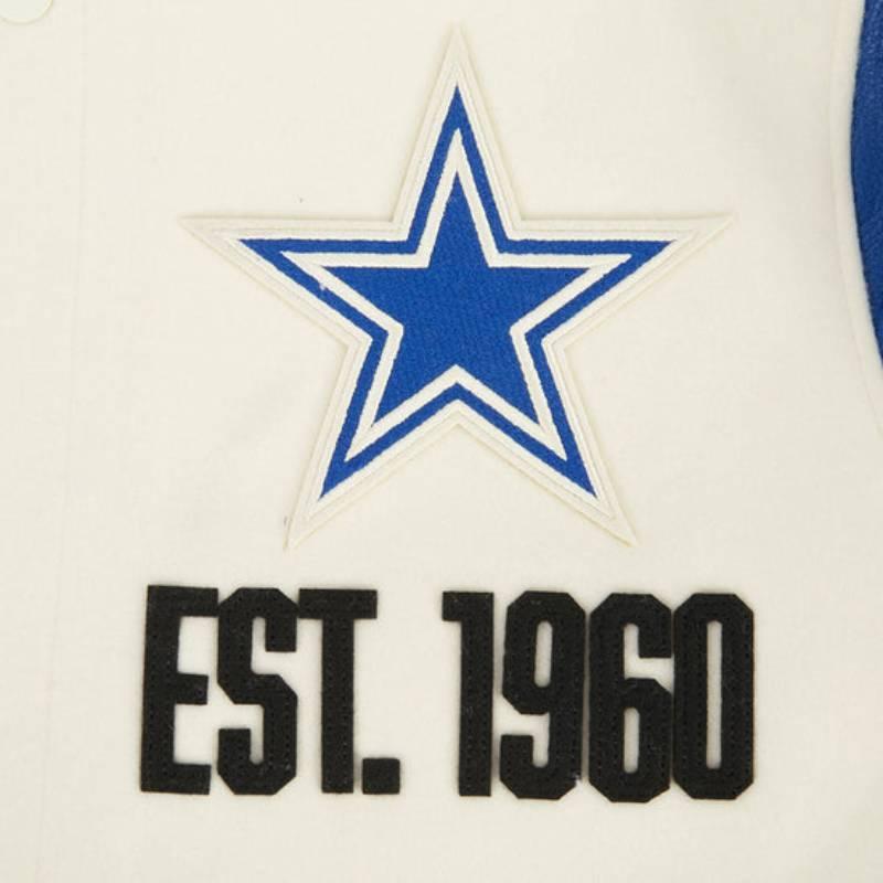 NFL公式 正規品 メンズ アウター スタジャン ジャケット ダラス・カウボーイズ DALLAS COWBOYSの画像