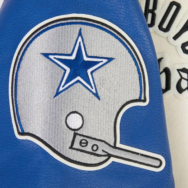 NFL公式 正規品 メンズ アウター スタジャン ジャケット ダラス・カウボーイズ DALLAS COWBOYSの画像
