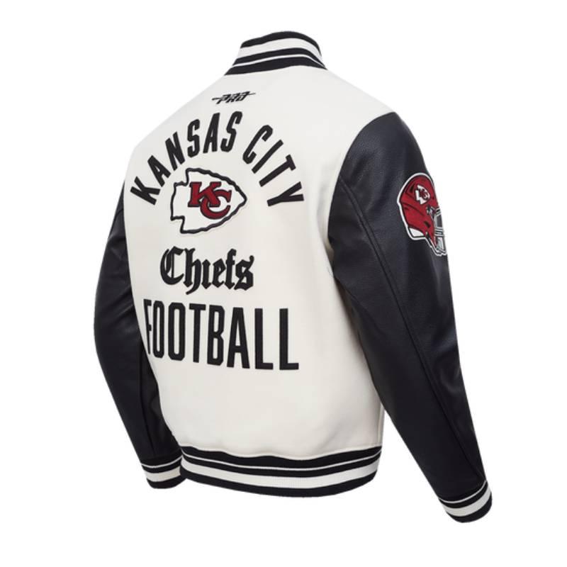 NFL公式 正規品 メンズ アウター スタジャン ジャケット カンザスシティ・チーフス KANSAS CITY CHIEFSの画像