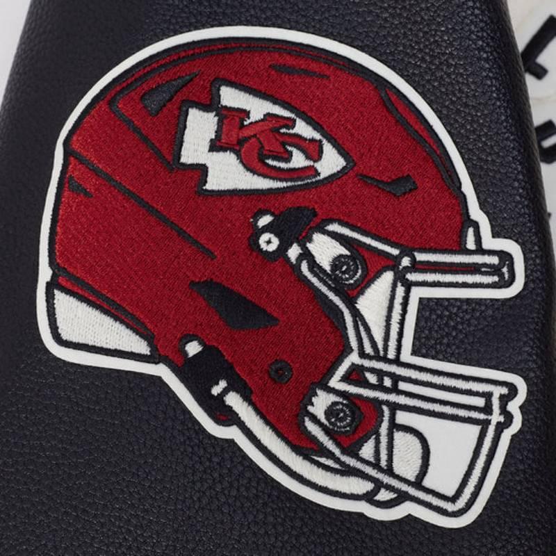 NFL公式 正規品 メンズ アウター スタジャン ジャケット カンザスシティ・チーフス KANSAS CITY CHIEFSの画像