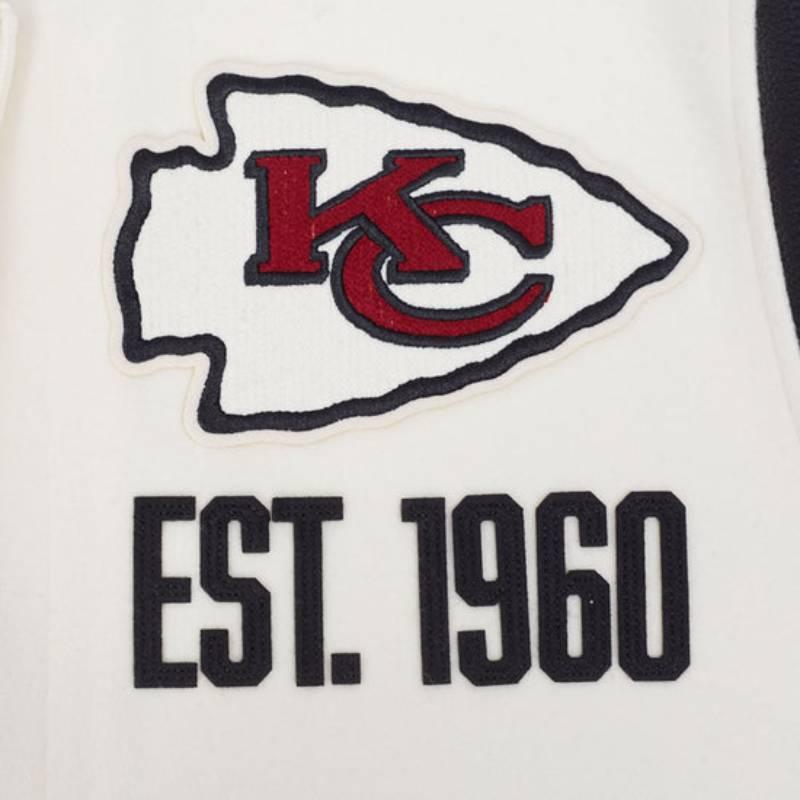 NFL公式 正規品 メンズ アウター スタジャン ジャケット カンザスシティ・チーフス KANSAS CITY CHIEFSの画像