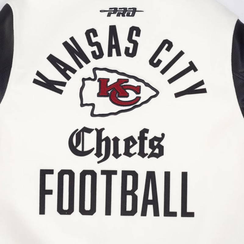 NFL公式 正規品 メンズ アウター スタジャン ジャケット カンザスシティ・チーフス KANSAS CITY CHIEFSの画像