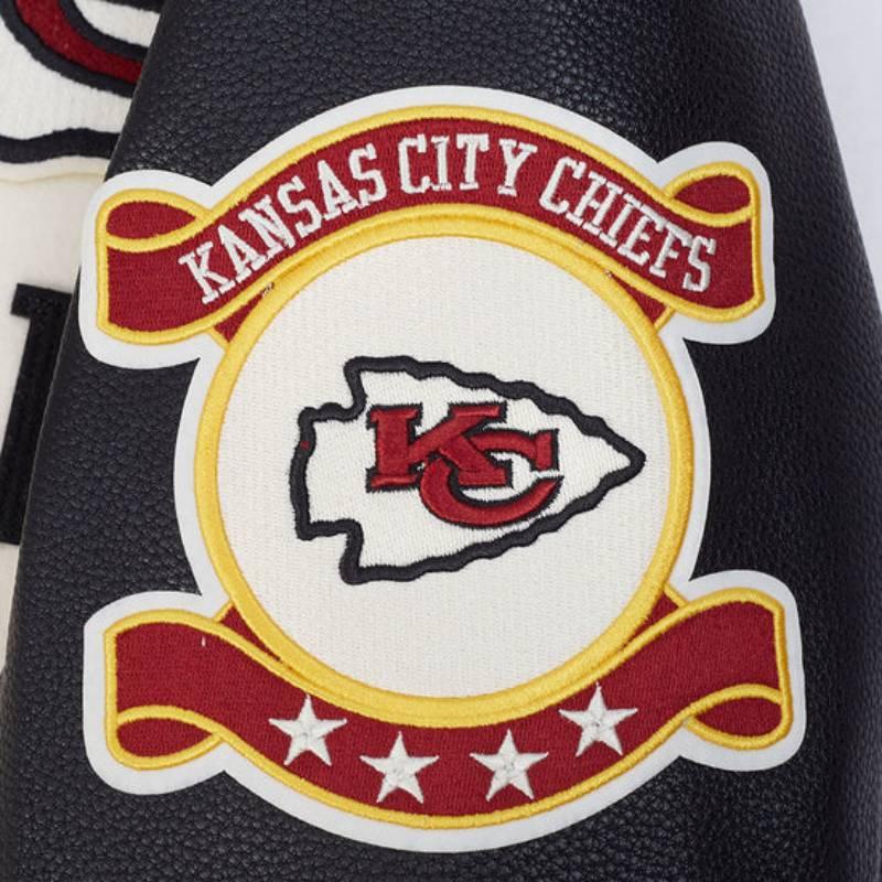 NFL公式 正規品 メンズ アウター スタジャン ジャケット カンザスシティ・チーフス KANSAS CITY CHIEFSの画像