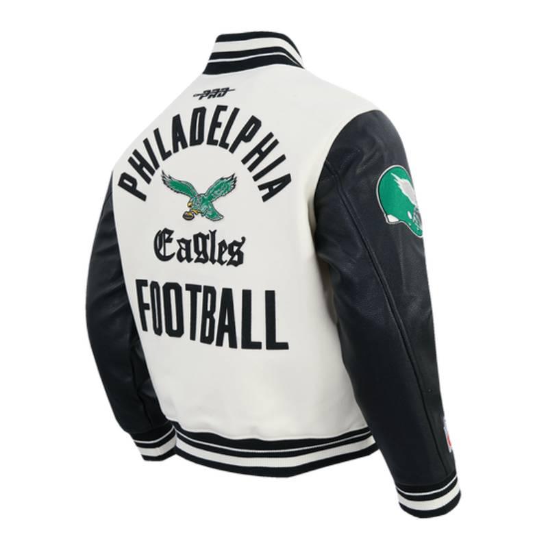 NFL公式 正規品 メンズ アウター スタジャン ジャケット フィラデルフィア・イーグルス PHILADELPHIA EAGLESの画像