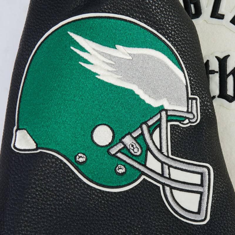 NFL公式 正規品 メンズ アウター スタジャン ジャケット フィラデルフィア・イーグルス PHILADELPHIA EAGLESの画像