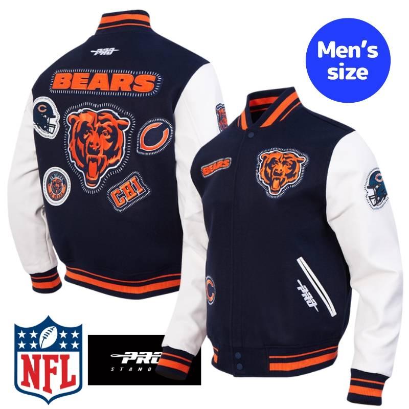 NFL公式 正規品 メンズ アウター スタジャン ジャケット シカゴ