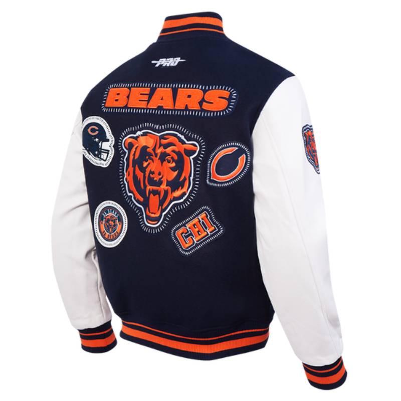 NFL公式 正規品 メンズ アウター スタジャン ジャケット シカゴ