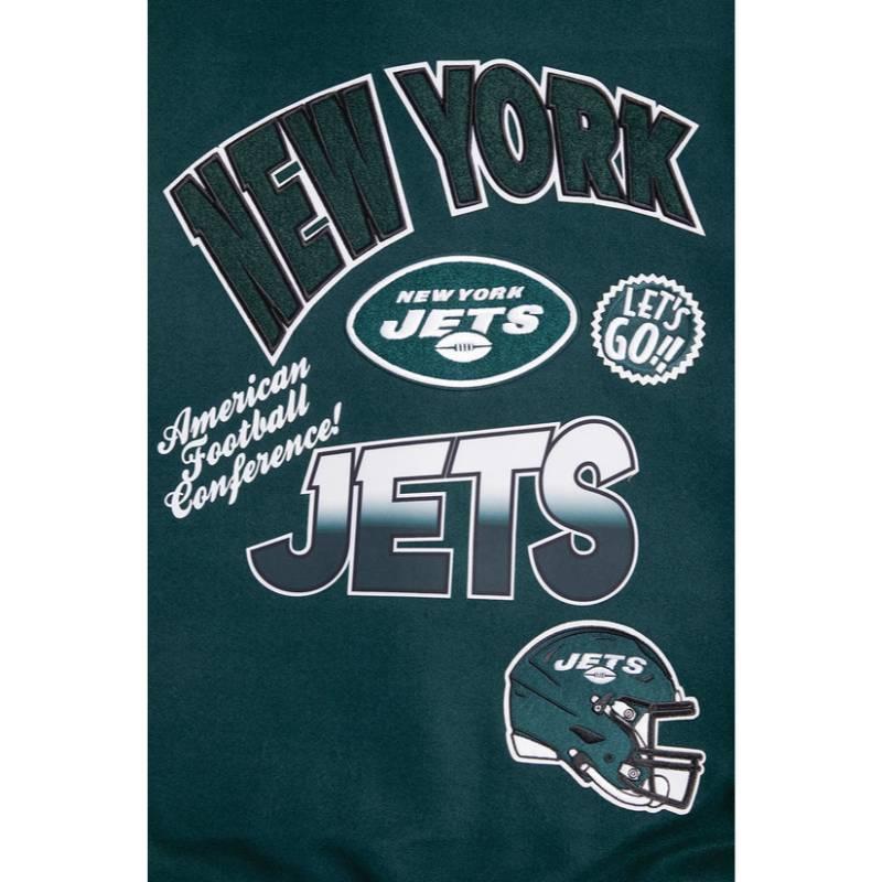 NFL公式 正規品 メンズ アウター スタジャン ジャケット ニューヨーク・ジェッツ NEW YORK JETSの画像