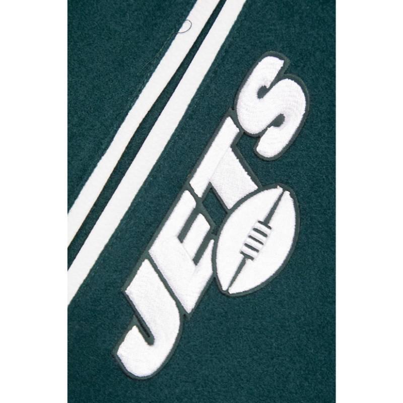 NFL公式 正規品 メンズ アウター スタジャン ジャケット ニューヨーク・ジェッツ NEW YORK JETSの画像